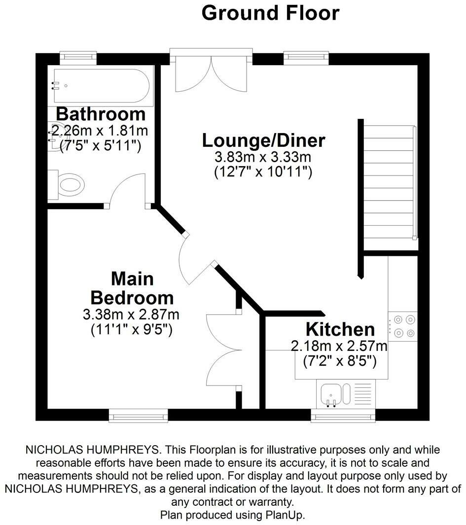 Brunt Lane, Woodville, Swadlincote floorplan