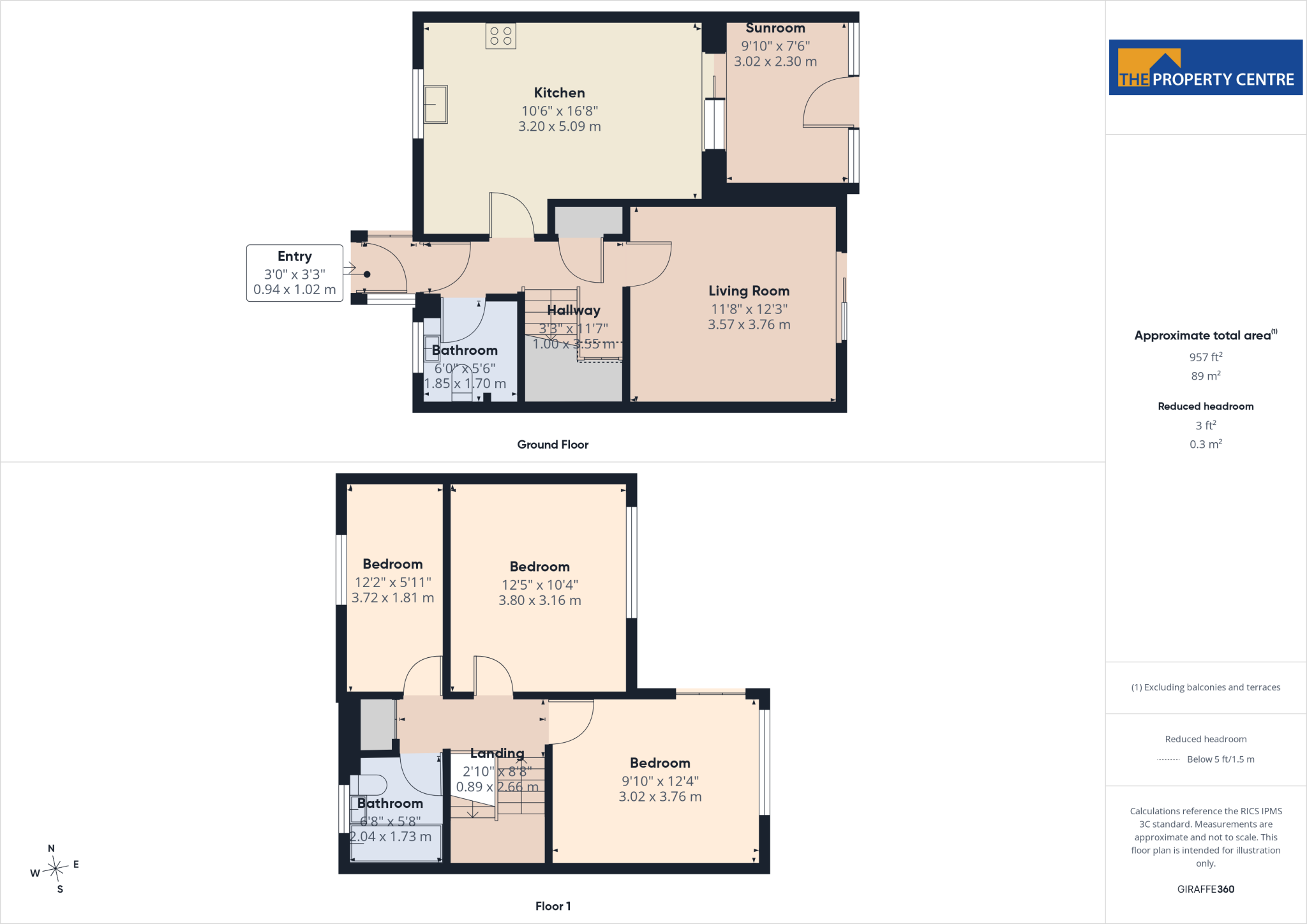 Chalford Drive, Worcester, Worcestershire, WR4 floorplan