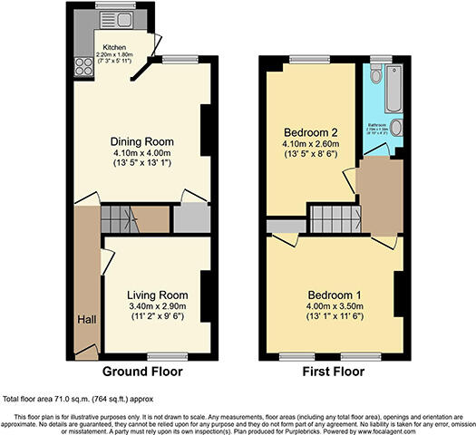 12, Winterdyne Street, Harpurhey floorplan