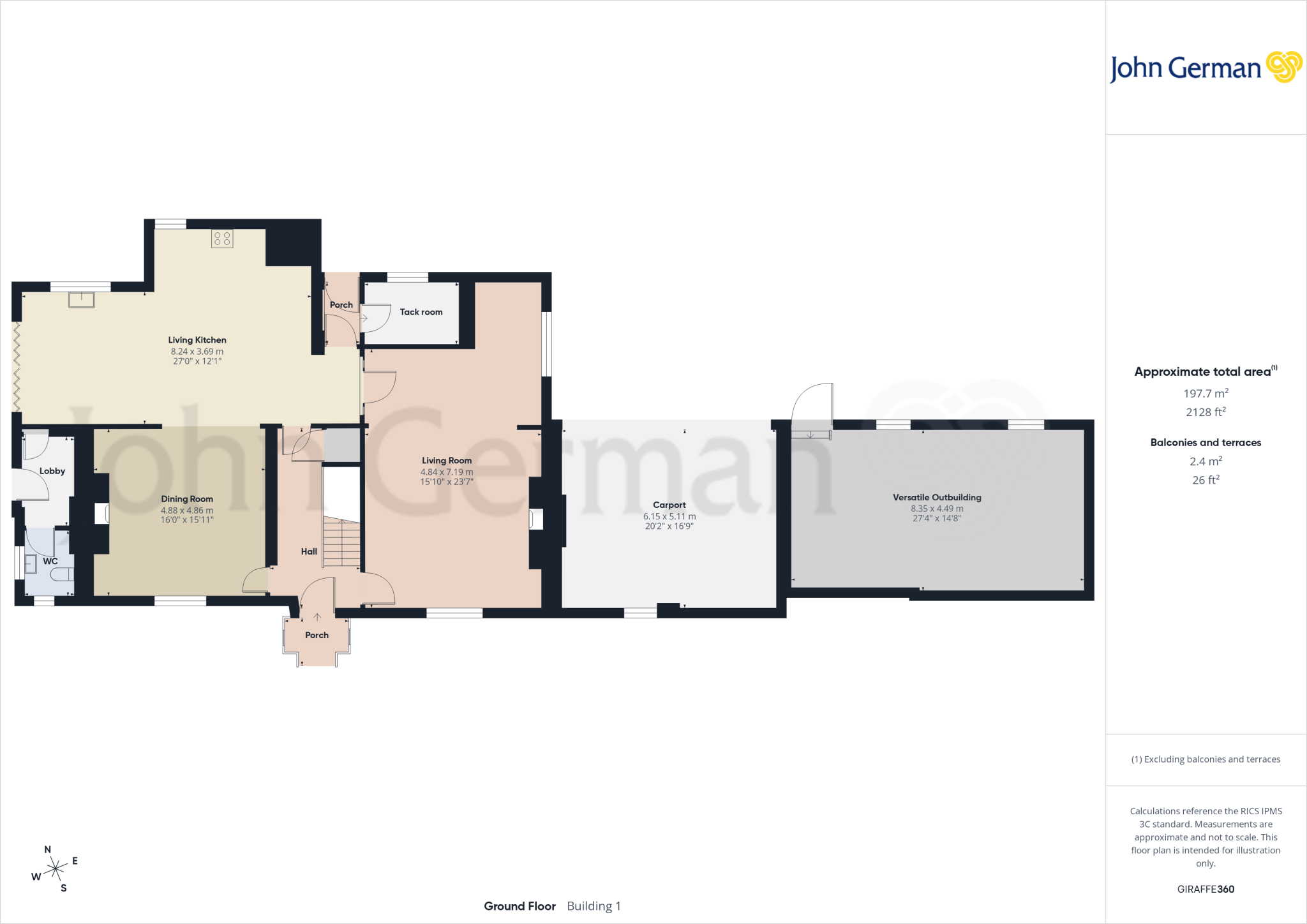 Leese Hill, Kingstone floorplan