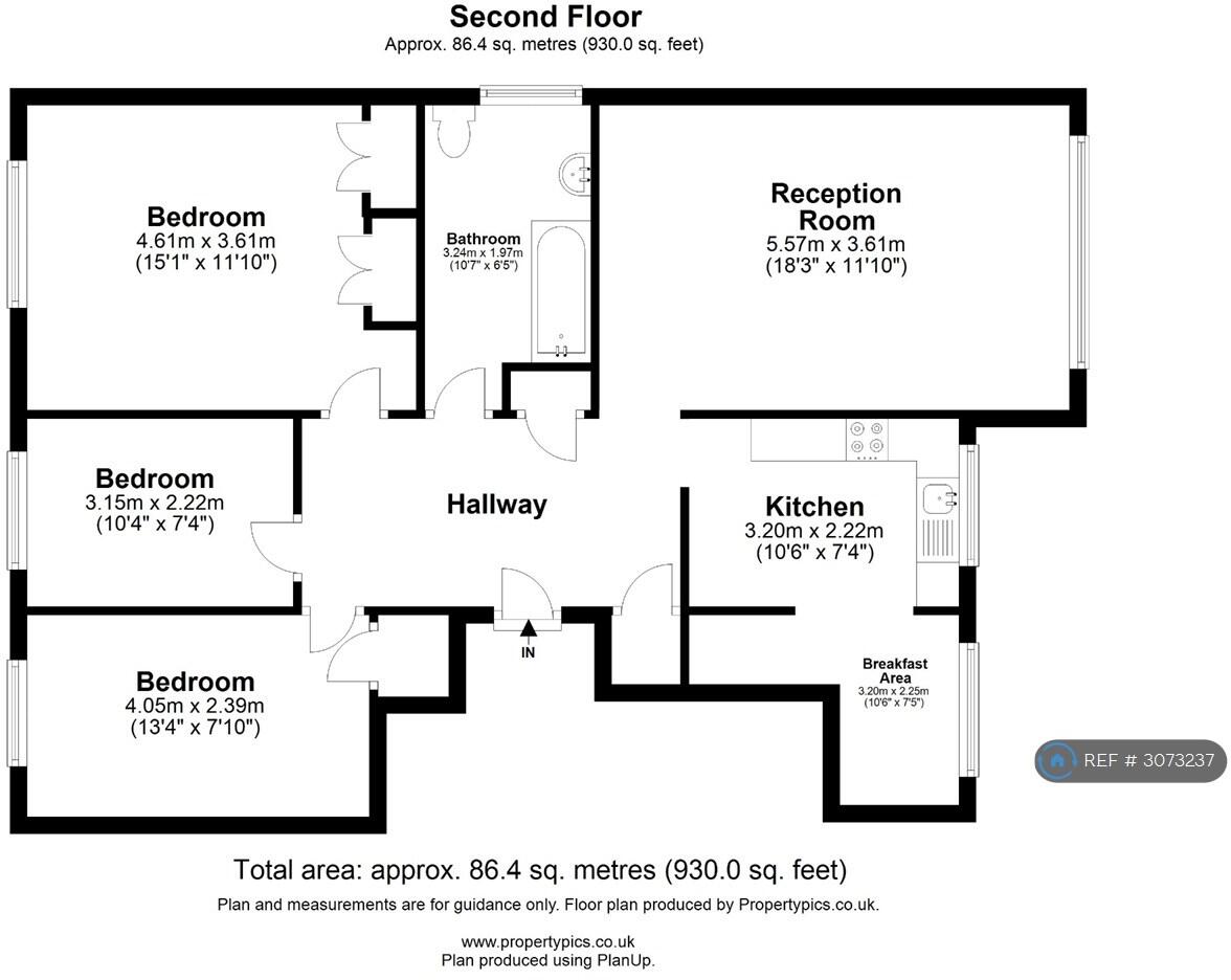 Wellington Road, Enfield, EN1 floorplan