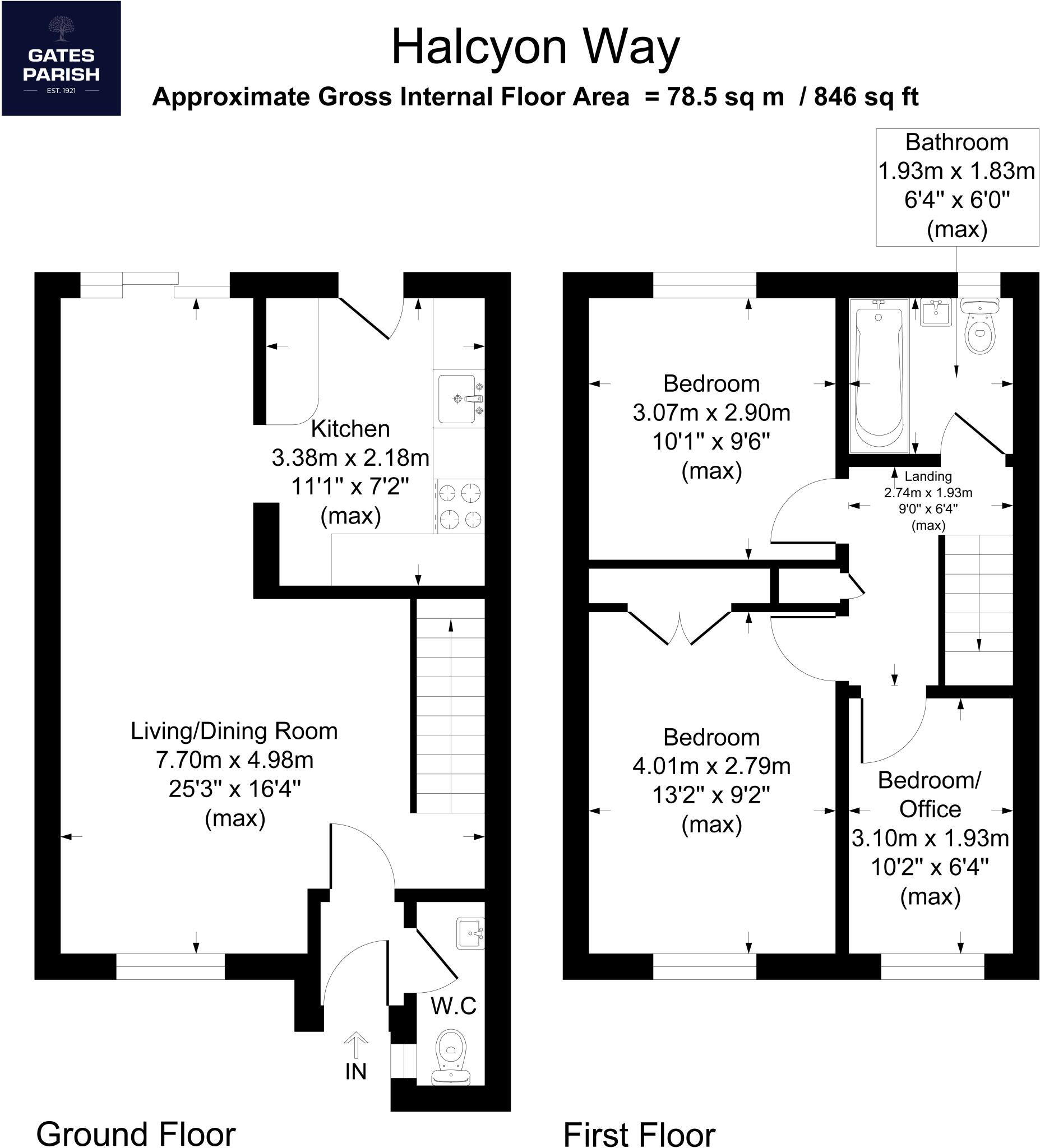 Halcyon Way, Hornchurch, RM11 floorplan