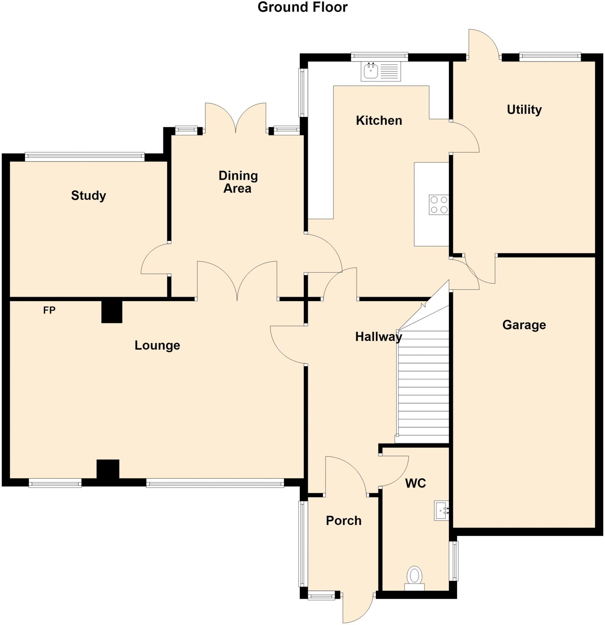 Herdlaw, Cramlington floorplan