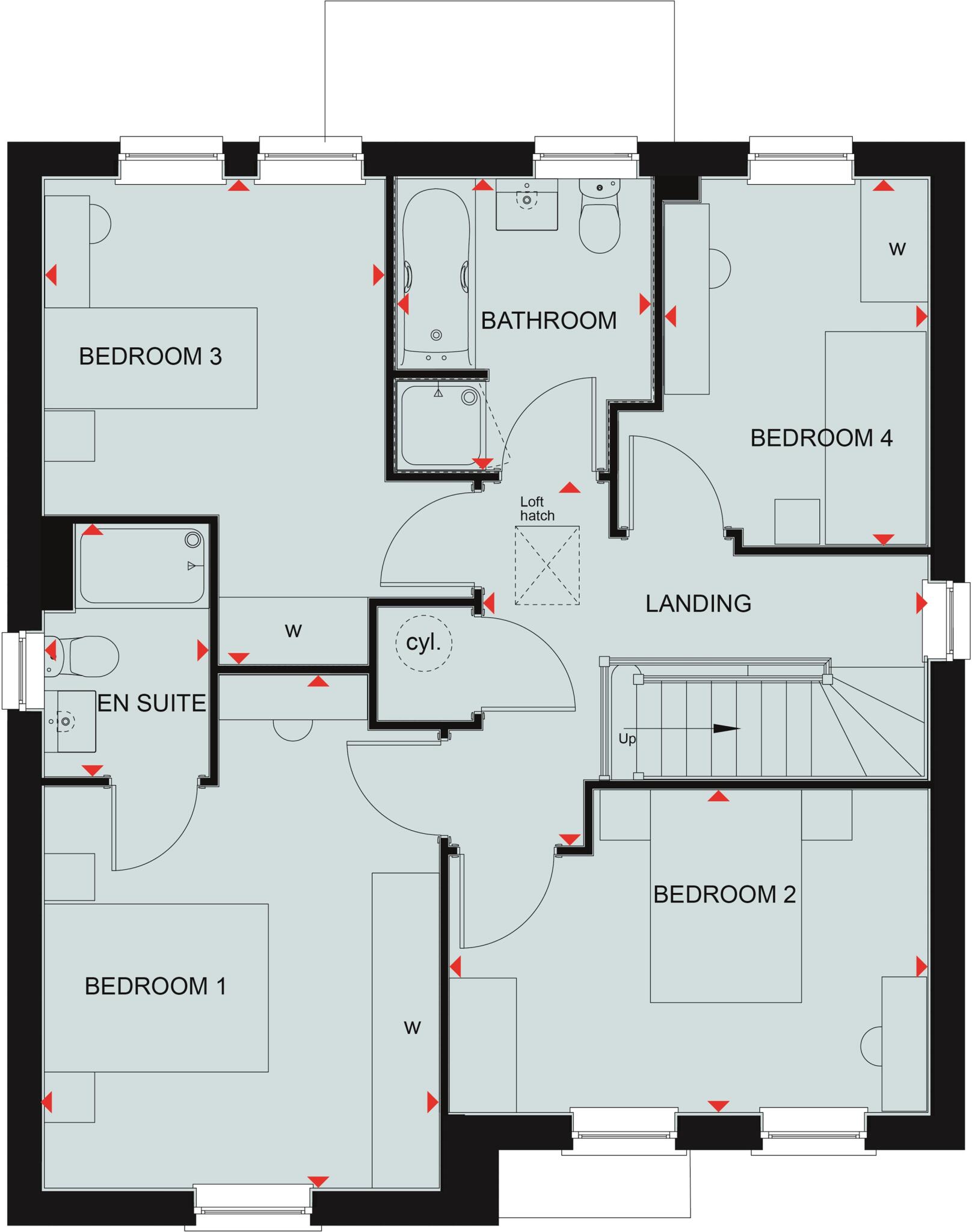 Lodge Way, Peterborough
PE7 7DY floorplan
