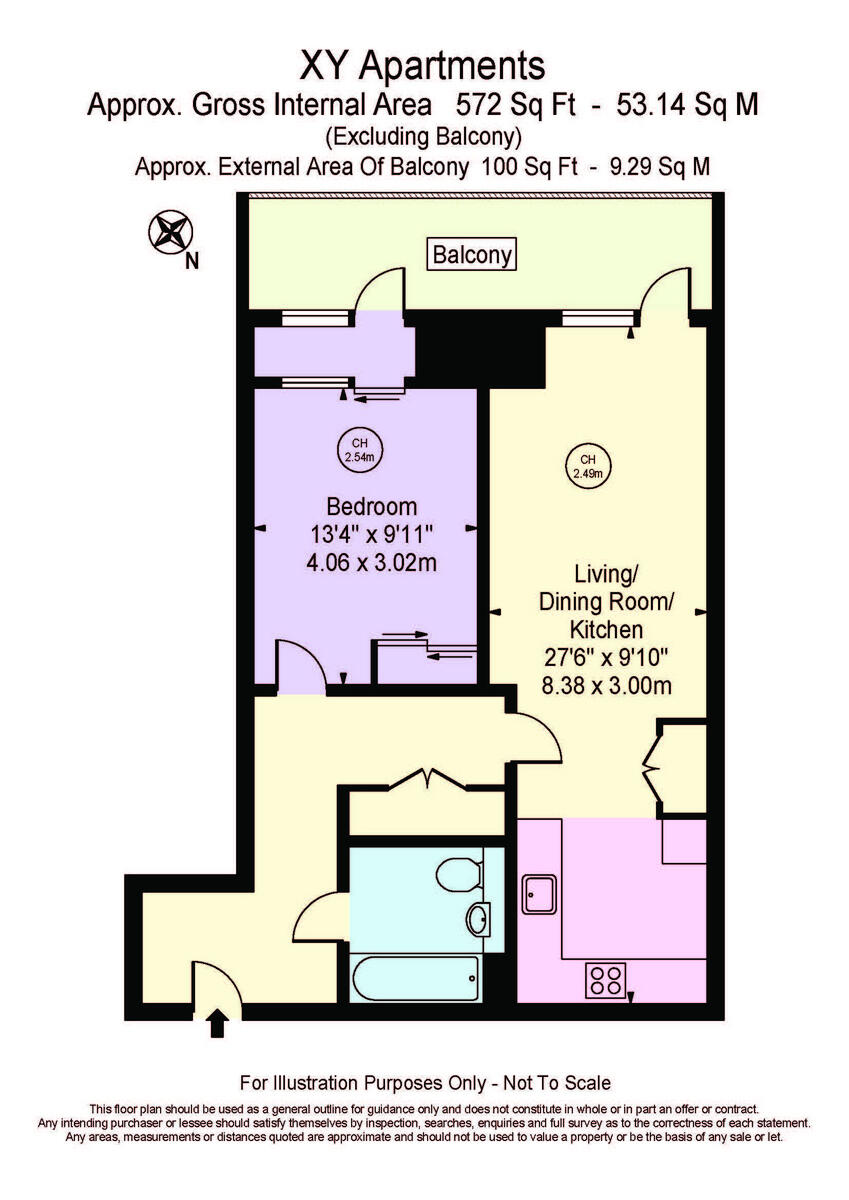 York Way, London, N7 9 floorplan