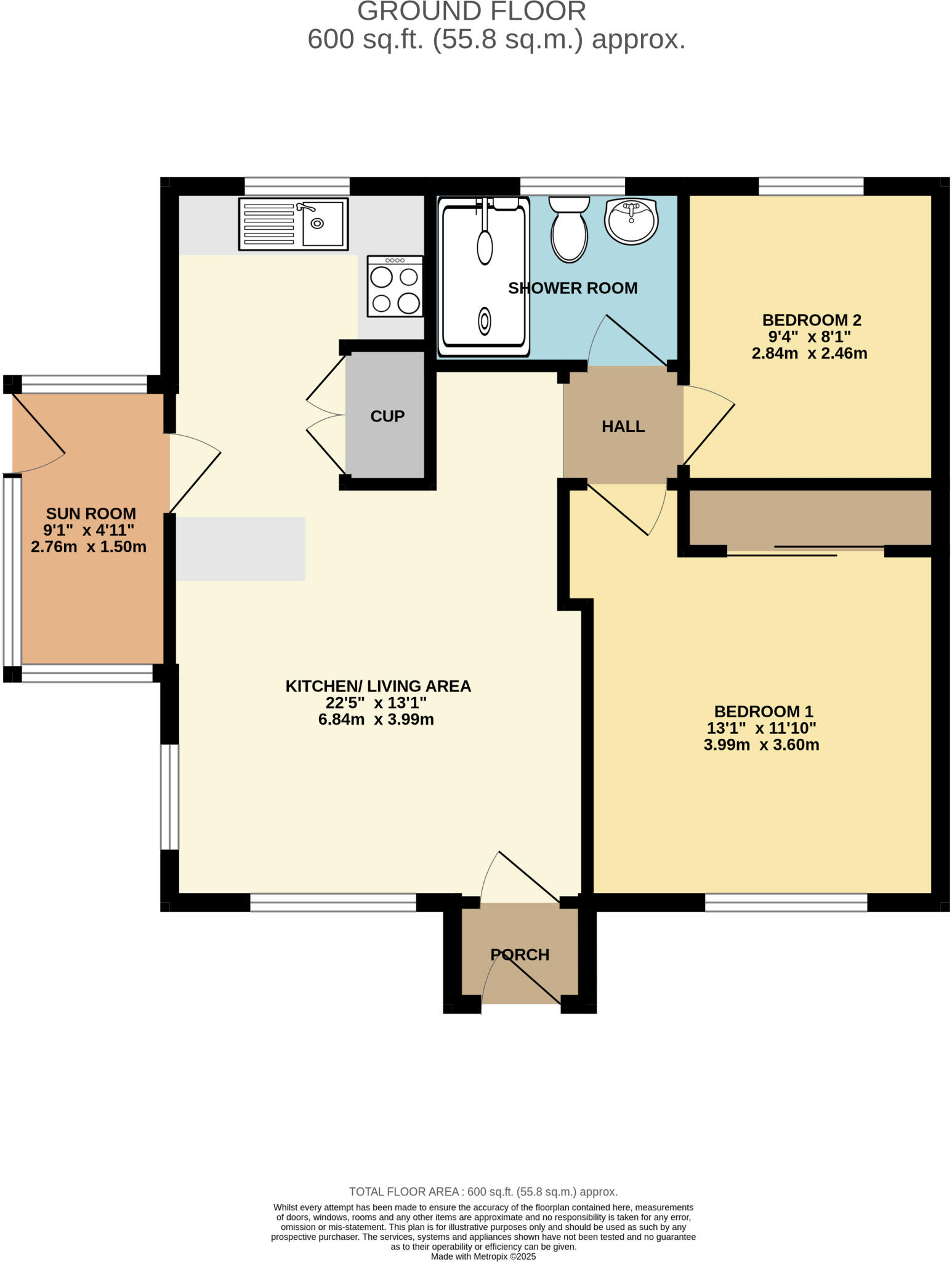 504, Kingsley Park, Westward Ho, Bideford, Devon, EX39 floorplan