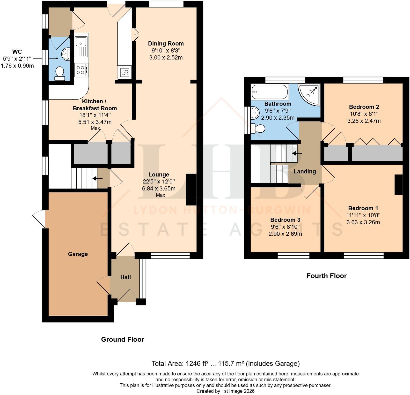 Mallon Dene, Rustington, BN16 floorplan