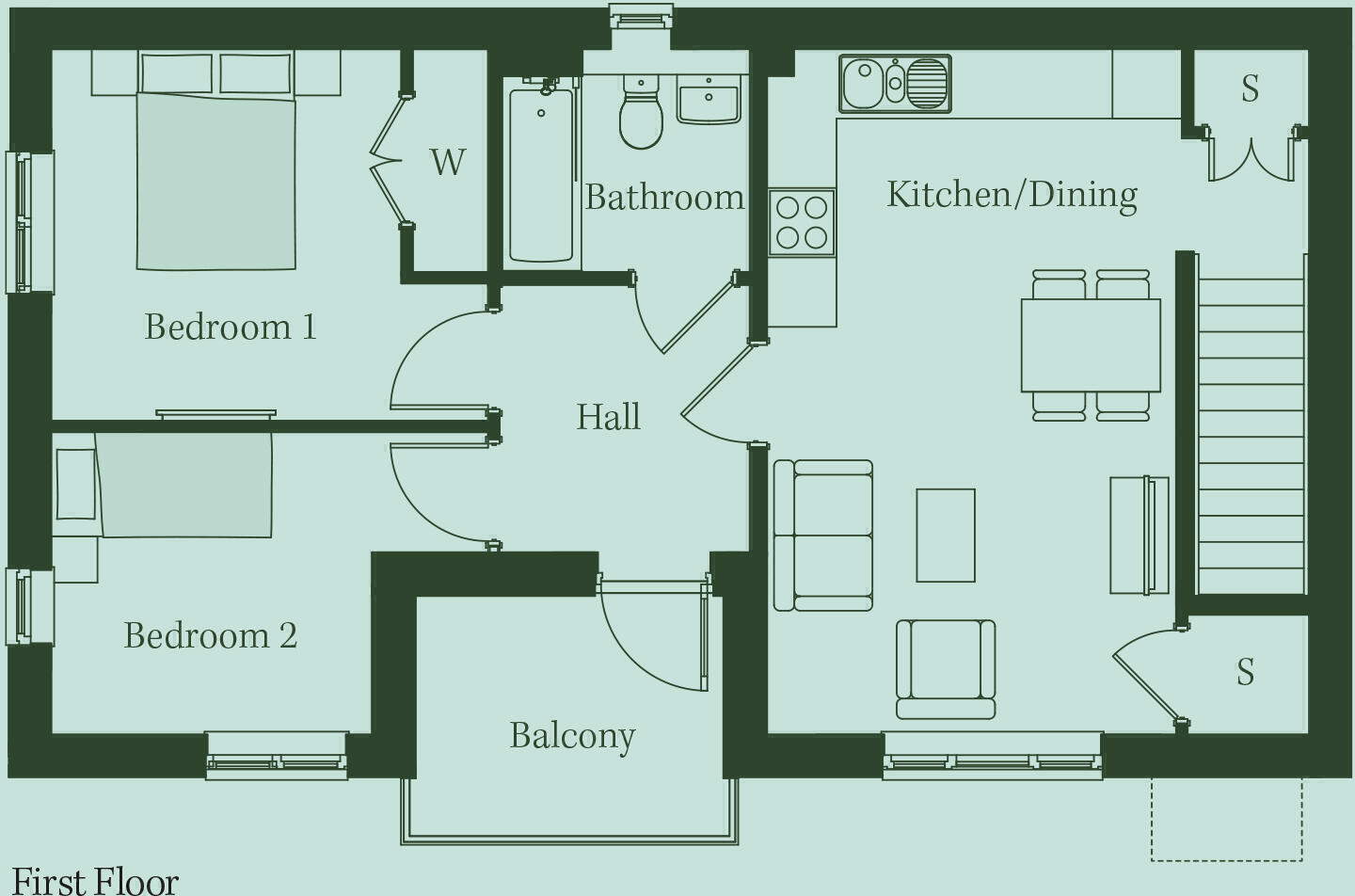 Bergamot Way, St Neots, Cambridgeshire floorplan