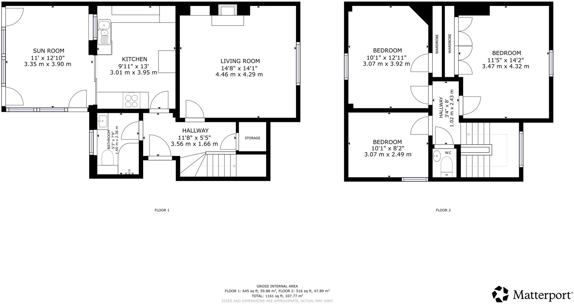 Glen Crescent, Yoker, Glasgow, G13 4EG floorplan
