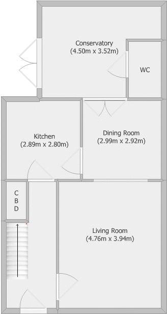 Lea Cross Grove, Widnes floorplan