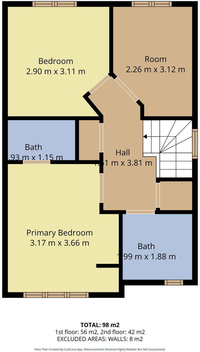 Ivy Close, Trelewis, Treharris, CF46 6ET floorplan