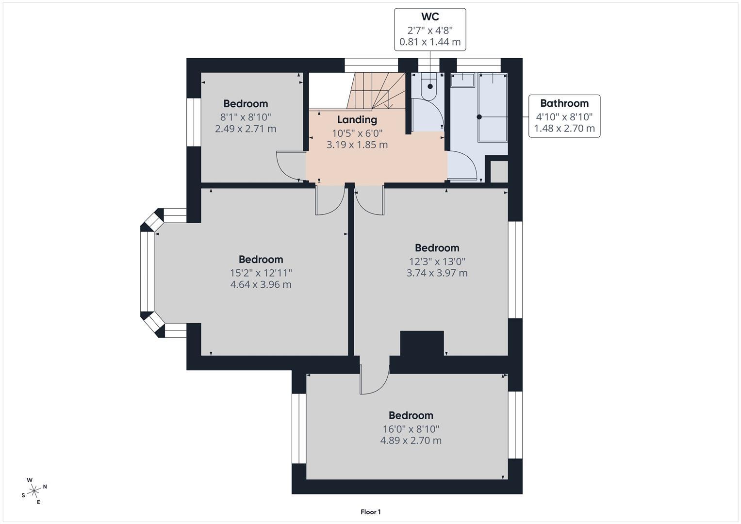 Woodmansterne Road, Coulsdon floorplan
