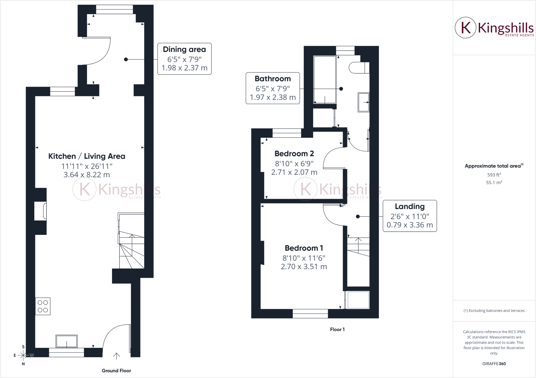 Commonside, Downley, High Wycombe, Buckinghamshire floorplan