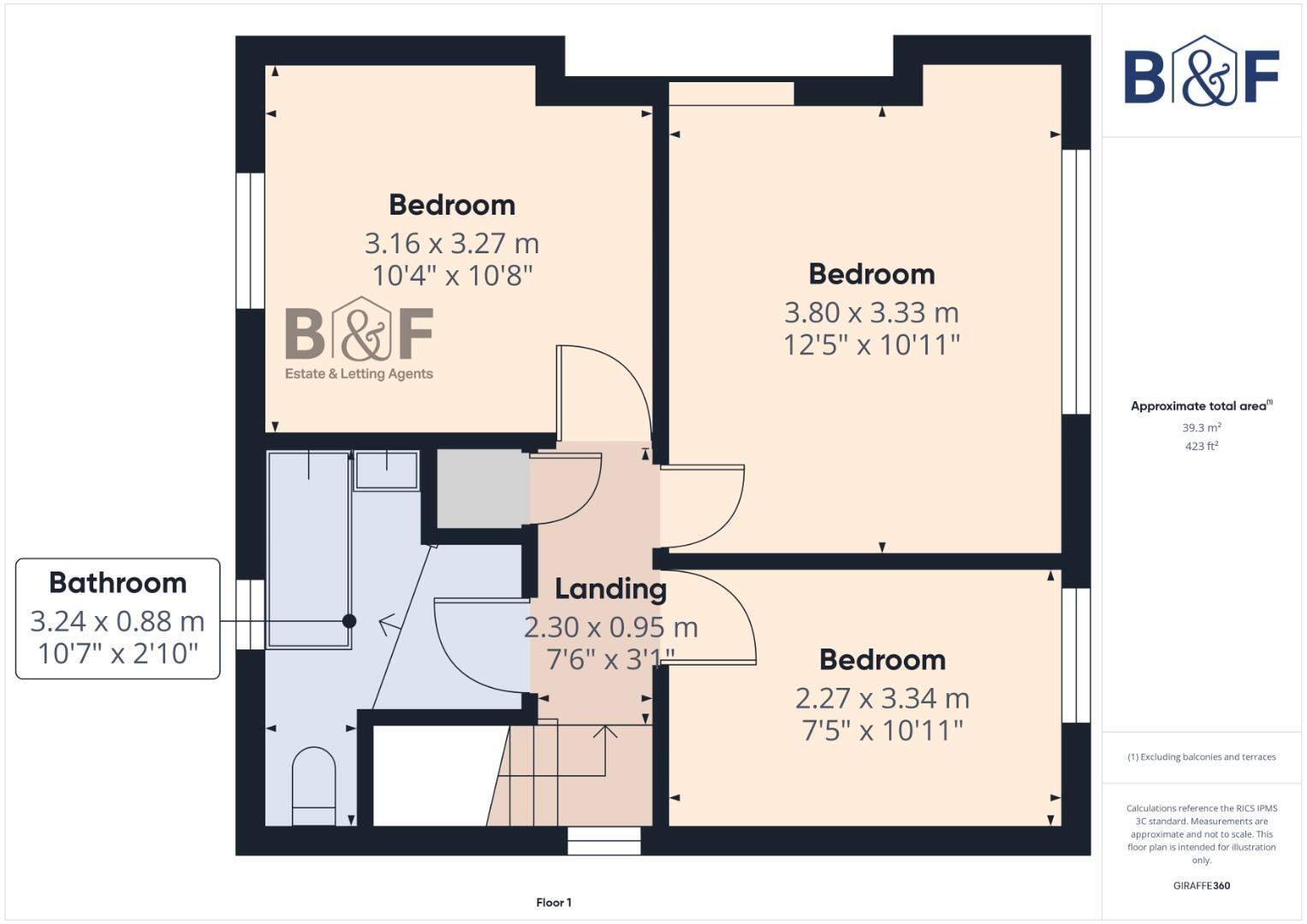 Broadfield Avenue, Bristol floorplan