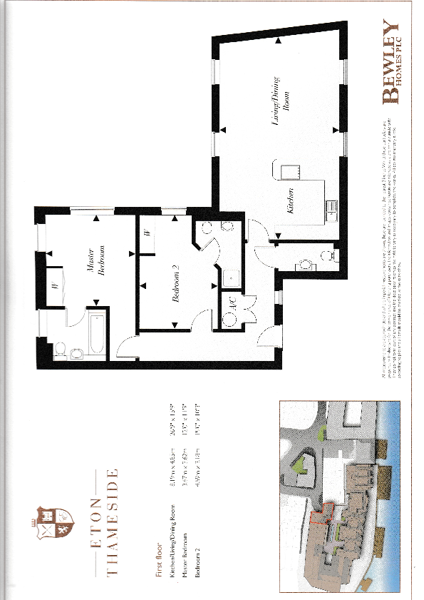 Eton Thameside, Eton, SL4 floorplan