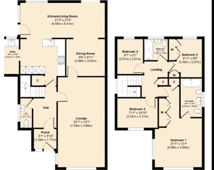 35 Plover Close, Bamford, Rochdale, OL11 5PU floorplan