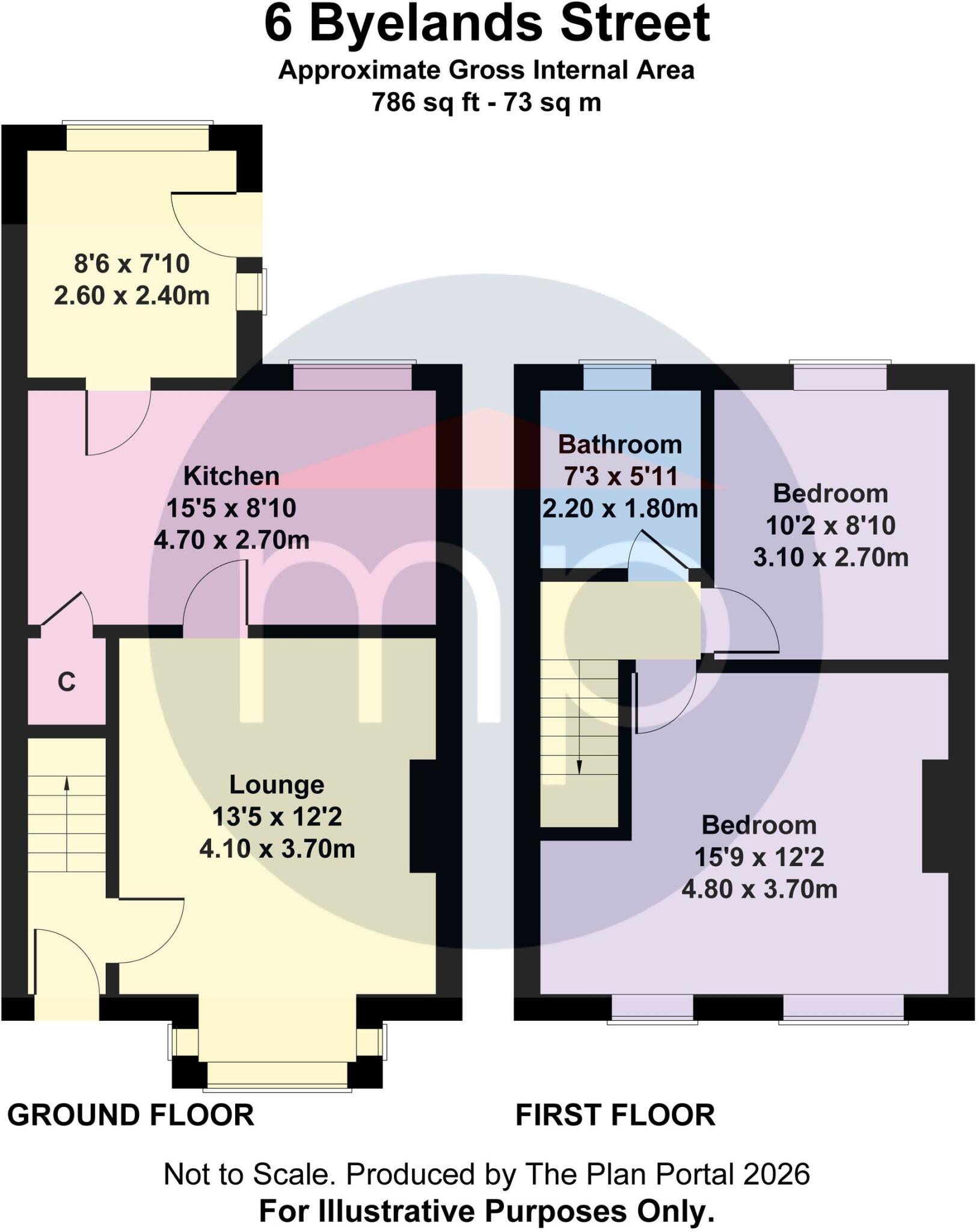 Byelands Street, Middlesbrough, TS4 floorplan