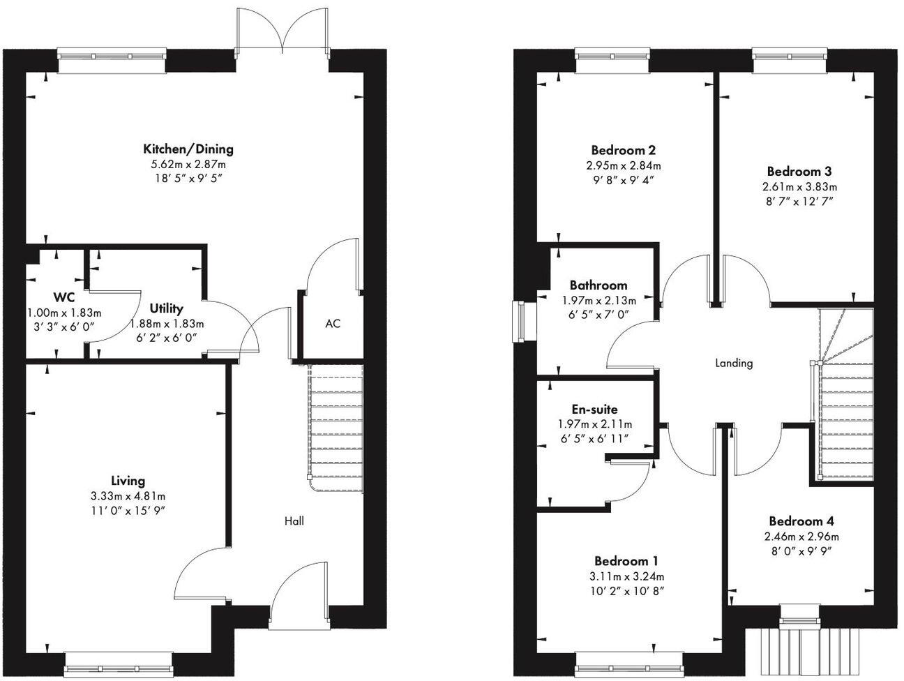 Plot 7, The Stapleton, Oakwood, Wykin Lane, Stoke Golding floorplan