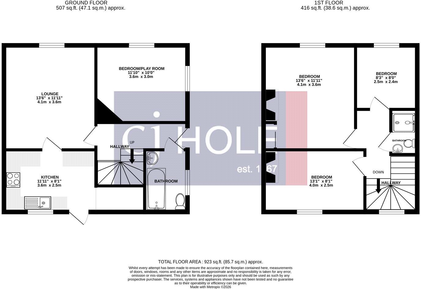 The Crescent,, Sea Mills, Bristol, BS9 floorplan