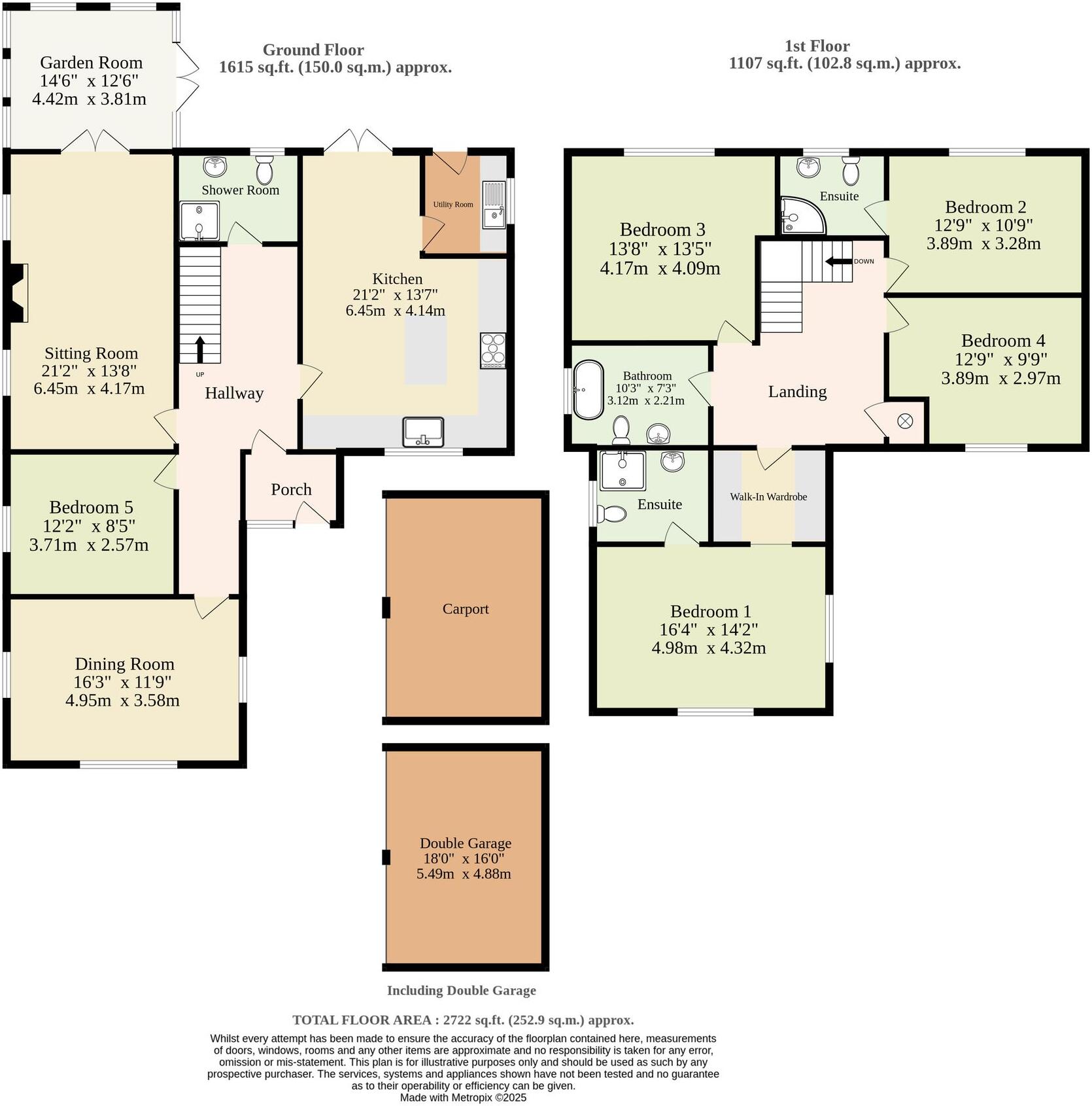 Woodgate, Swanton Morley floorplan