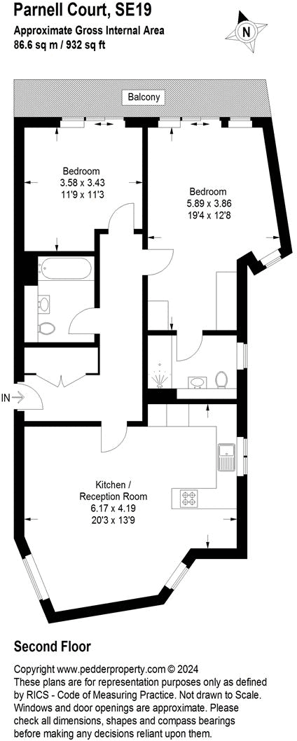 Auckland Road, Crystal Palace, London, SE19 floorplan