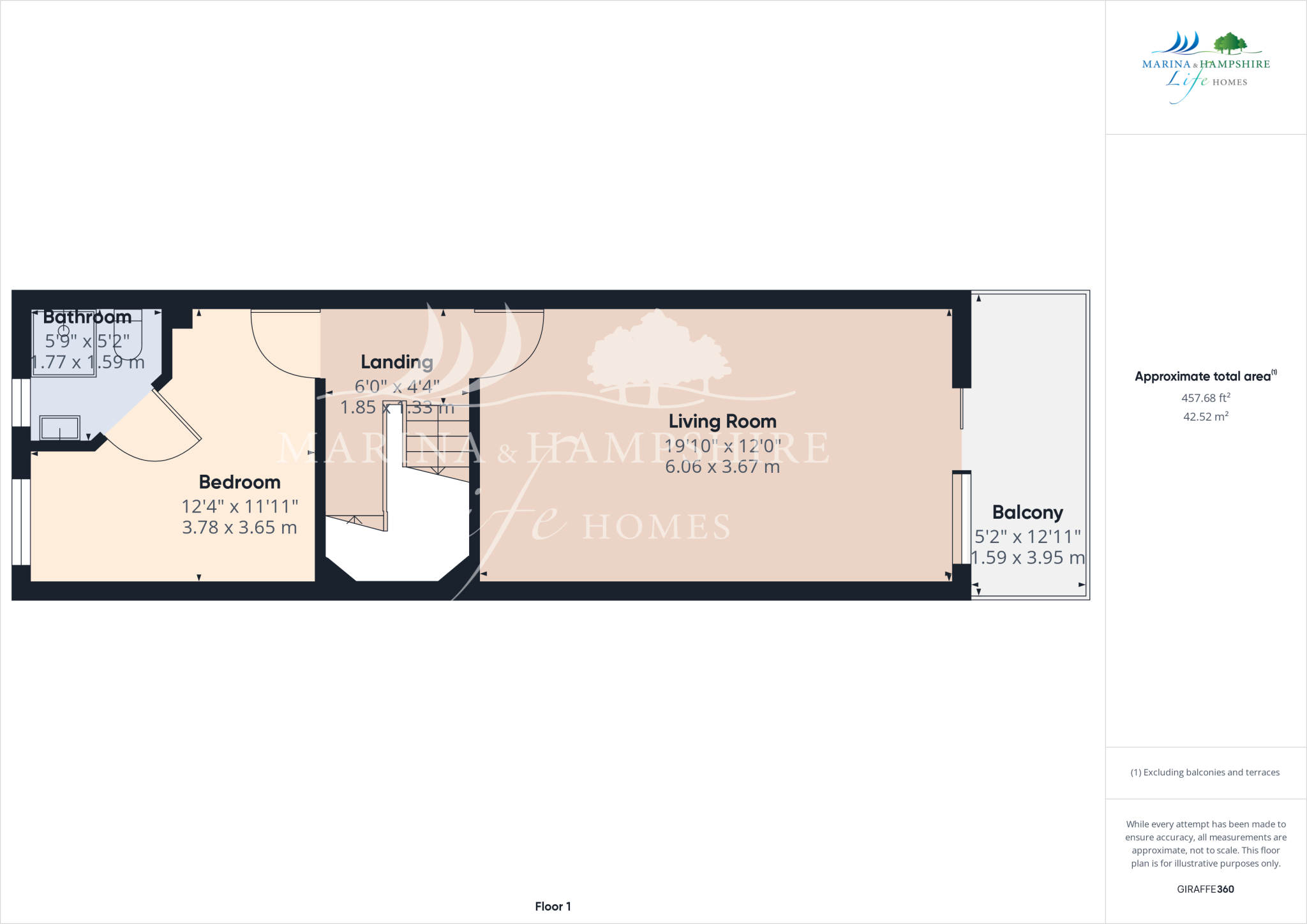 Bryher Island, Port Solent floorplan