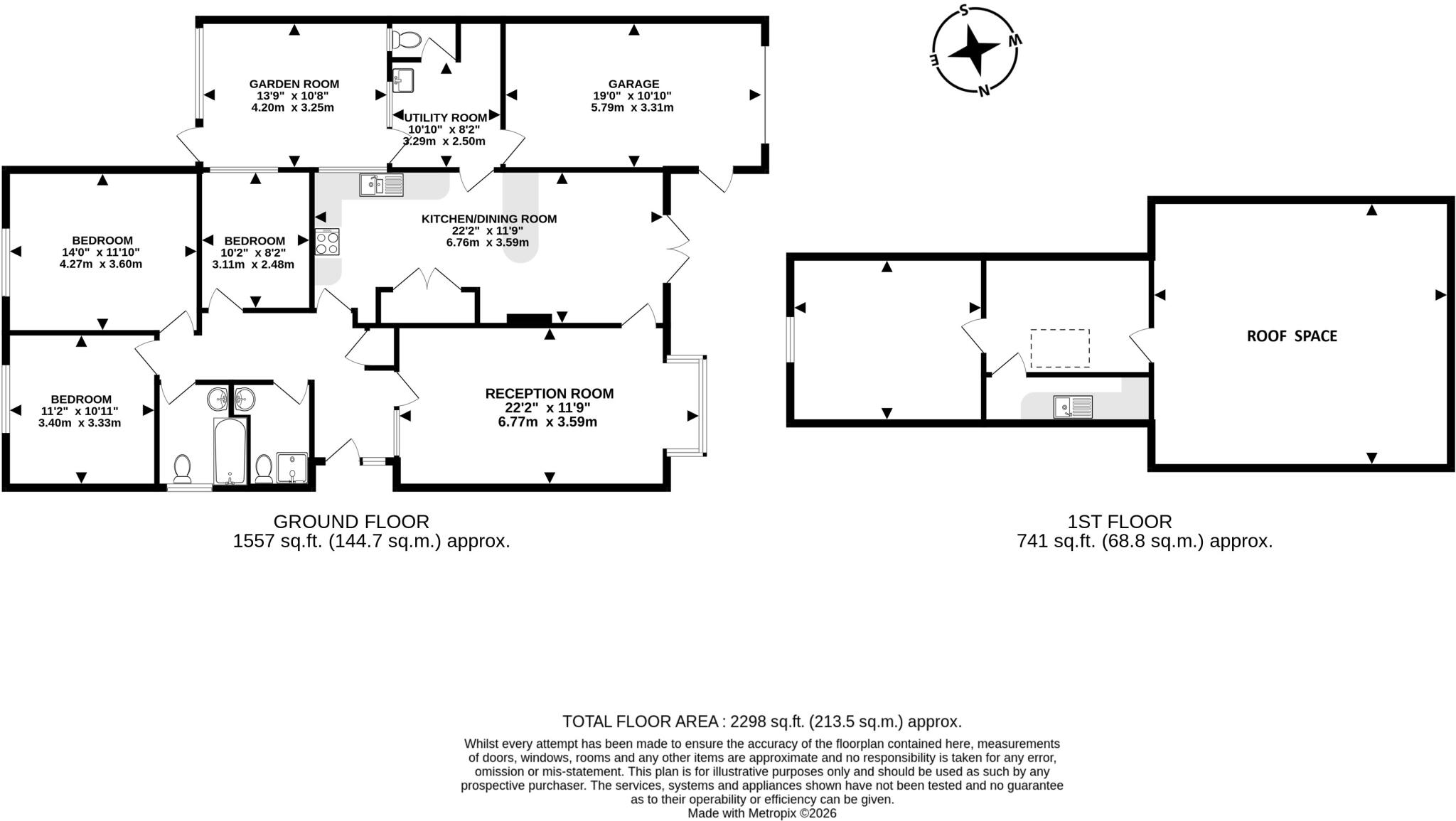 Cae Castell, Builth Wells, Powys floorplan