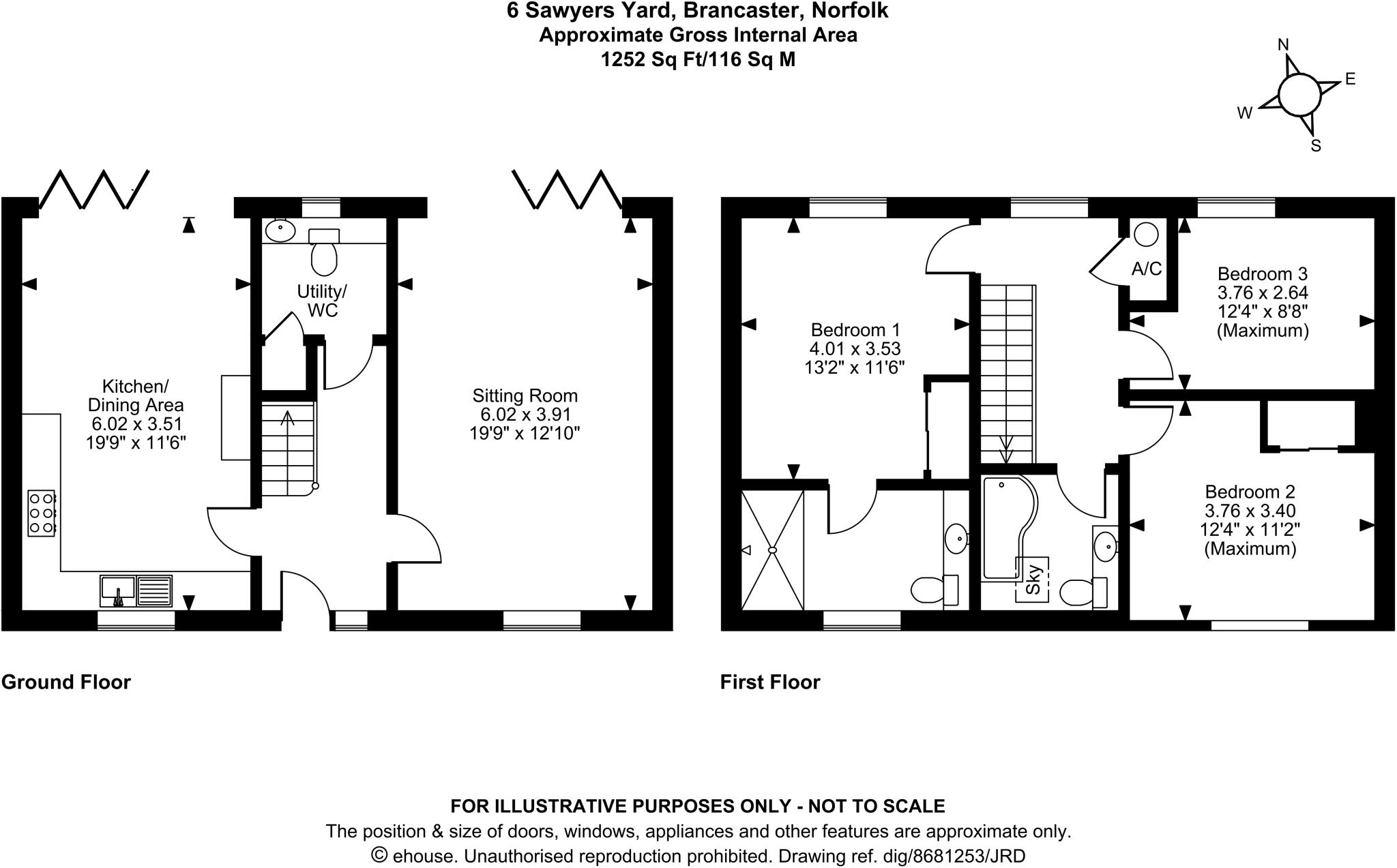 Brancaster, Norfolk floorplan