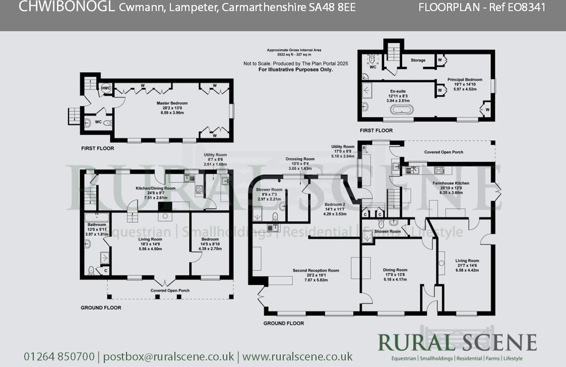 Cwmann CARMARTHENSHIRE floorplan