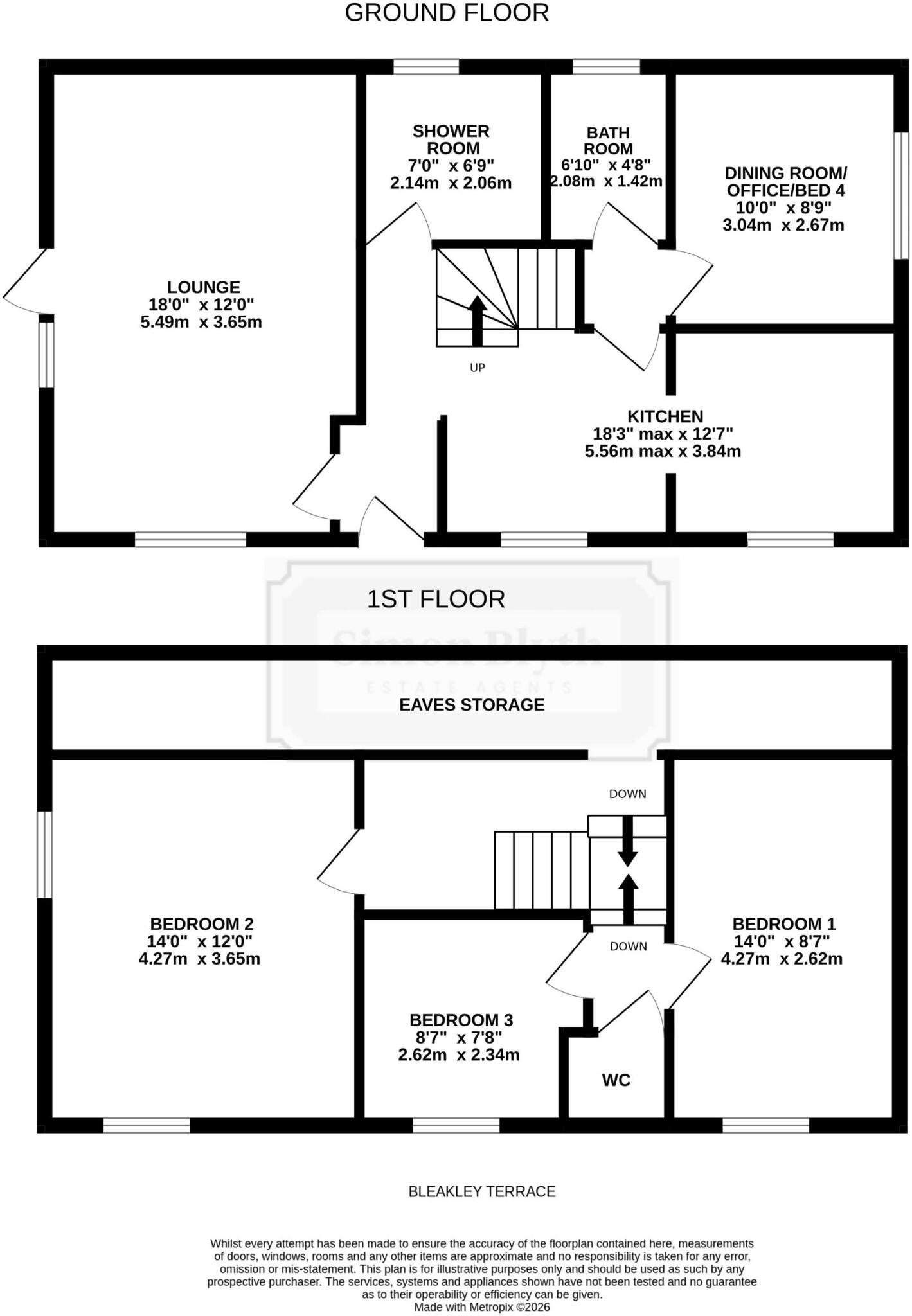 Bleakley Terrace, Notton, WF4 floorplan