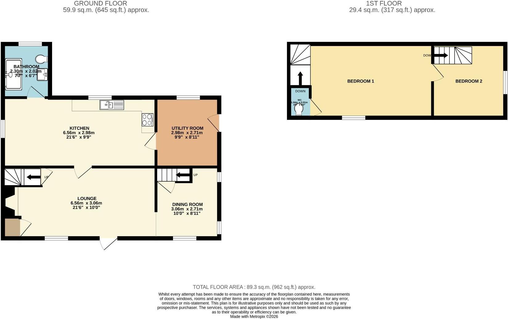 The Street, Eriswell, Brandon floorplan