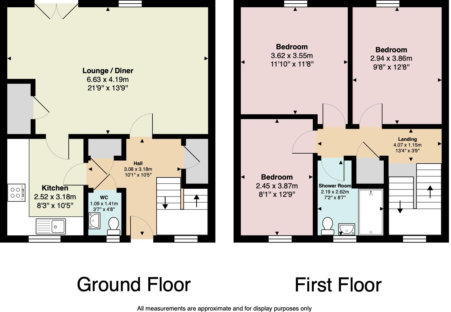 38, Beaton Road, Balloch, Alexandria, West Dunbartonshire G83 floorplan
