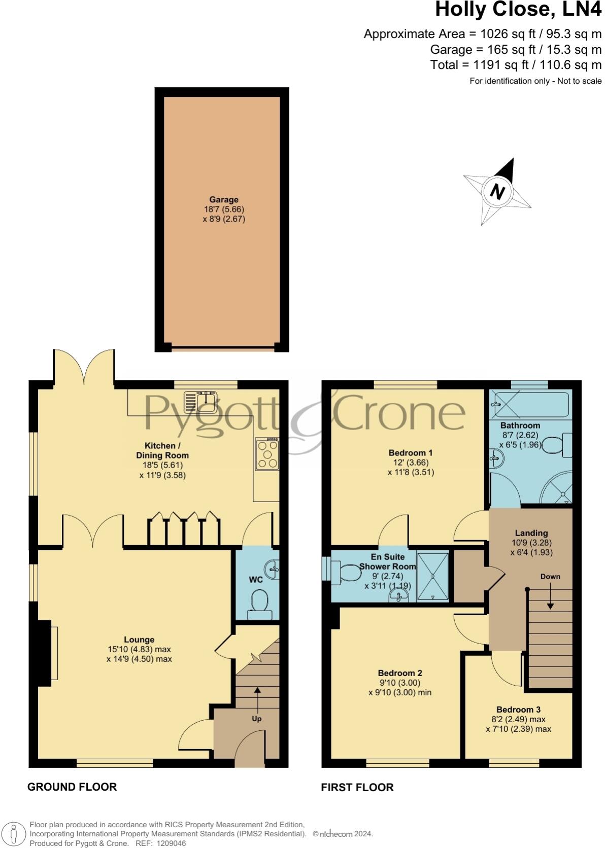 4, Holly Close floorplan