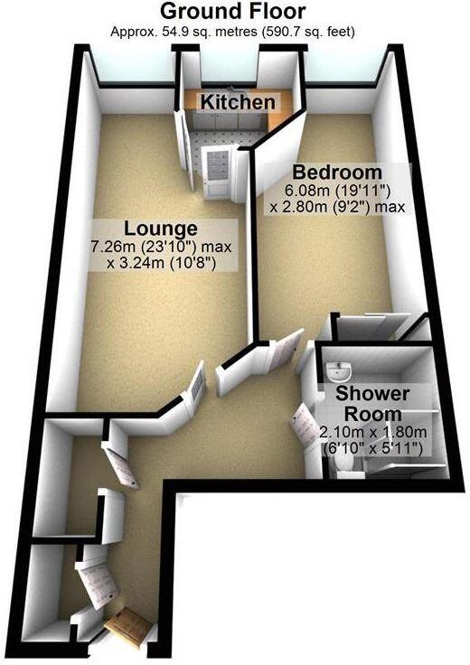 Coleman Court, Station Road, Clacton on Sea, CO15 floorplan