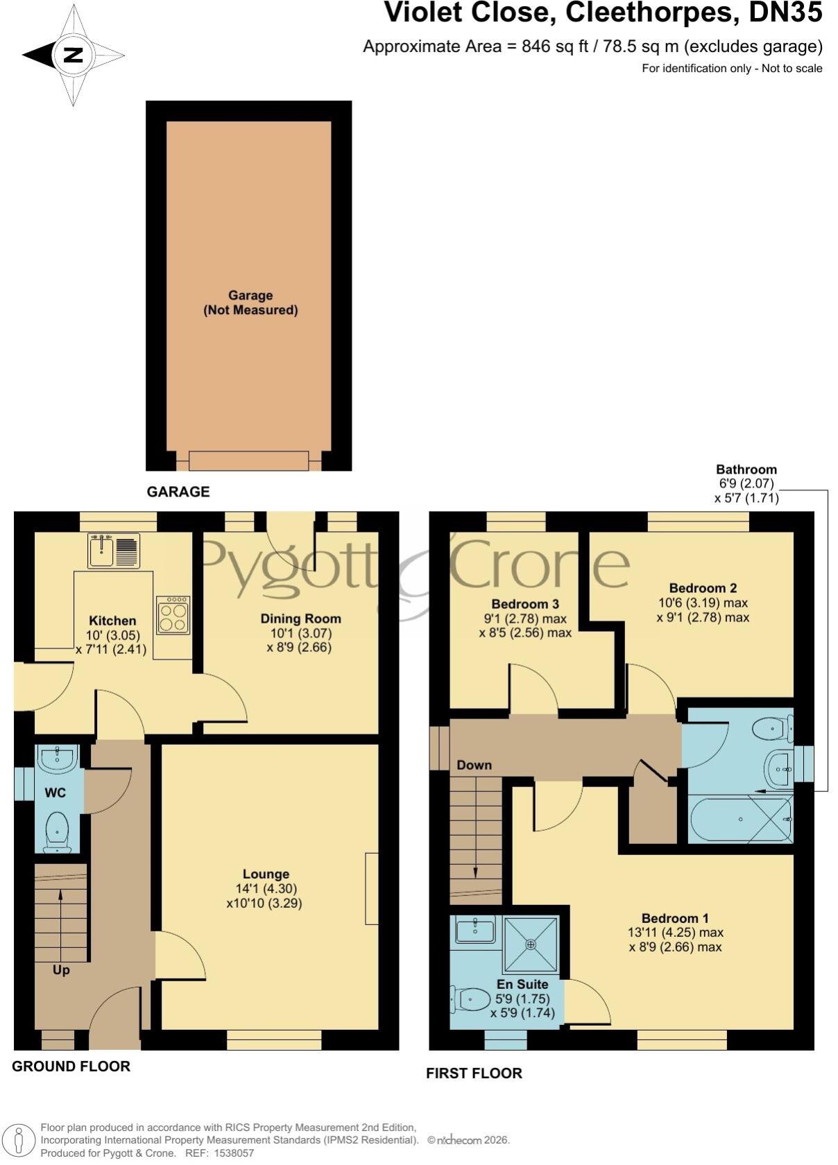 Violet Close, Cleethorpes, South Humberside, DN35 floorplan