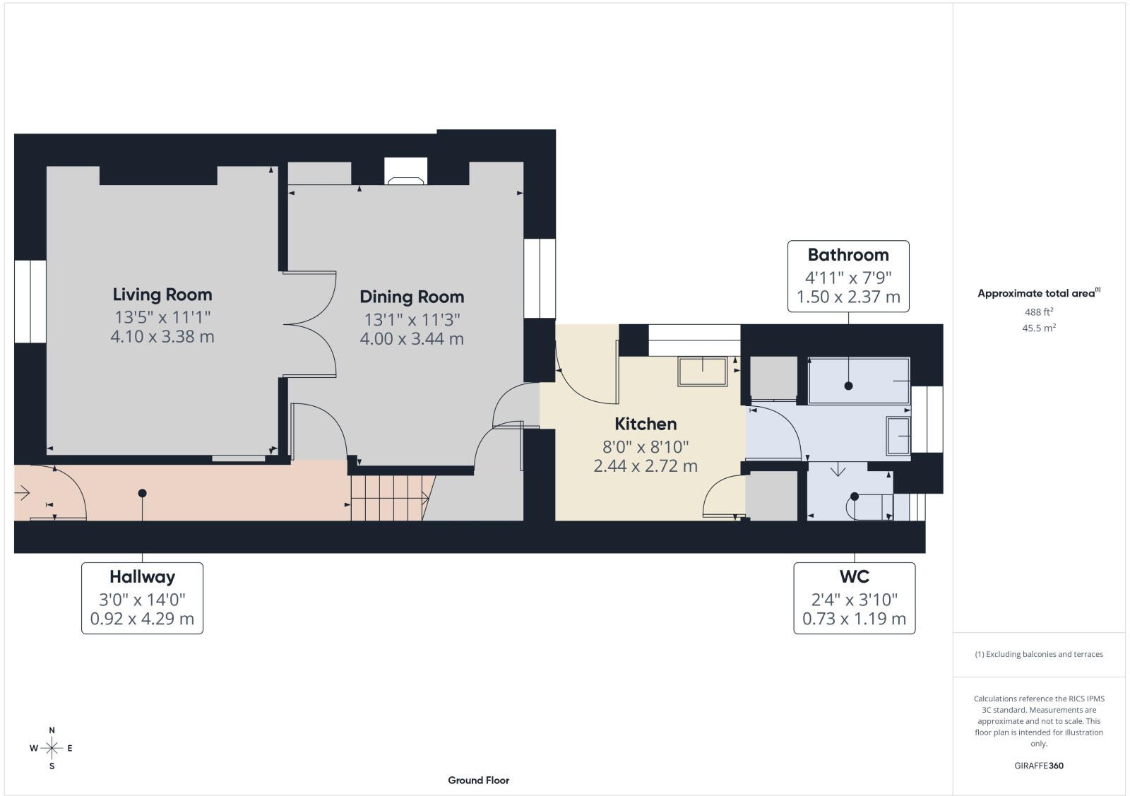 59, Eastgate South, Driffield, YO25 6LU floorplan