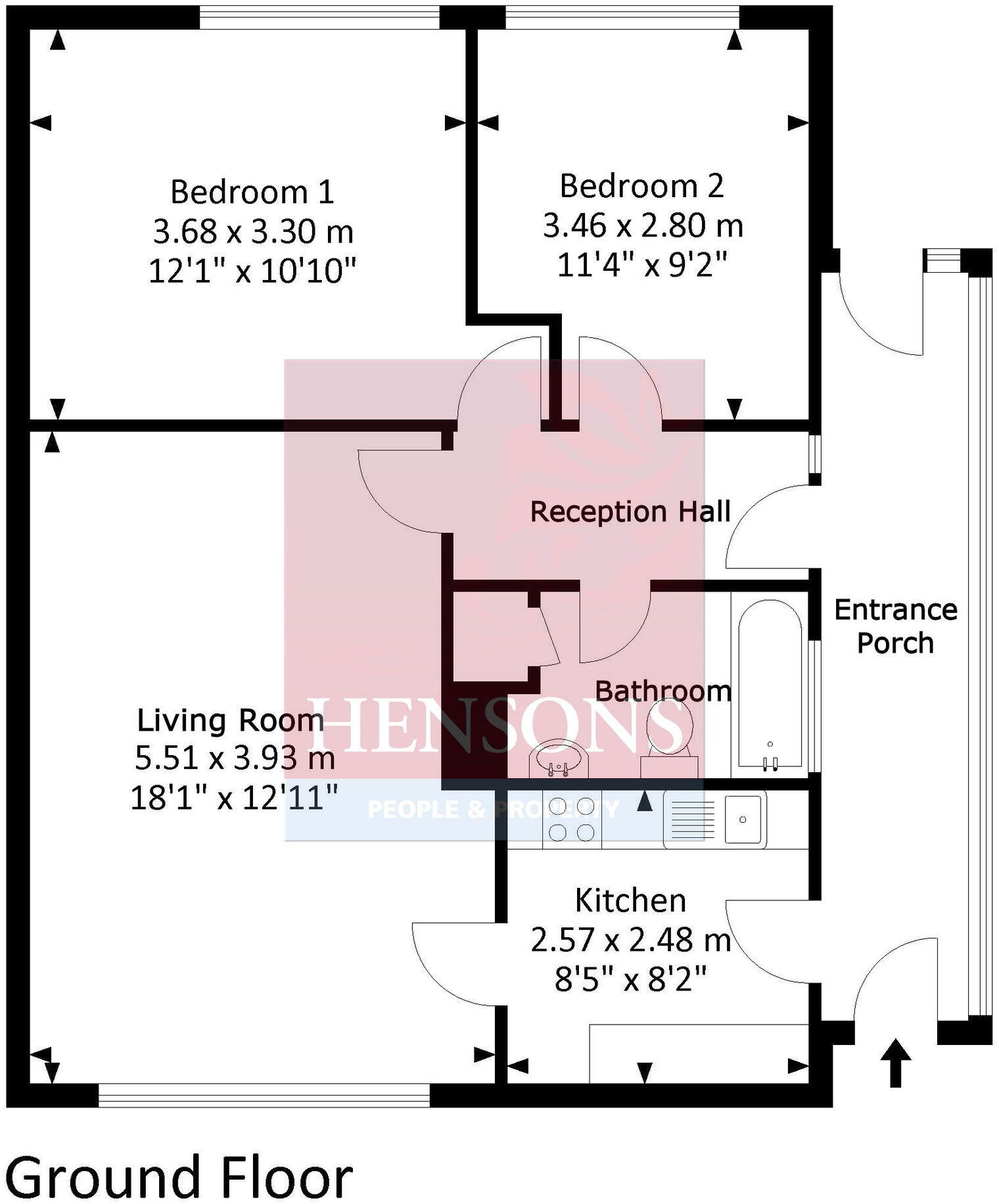 Moorfields Road, Nailsea floorplan