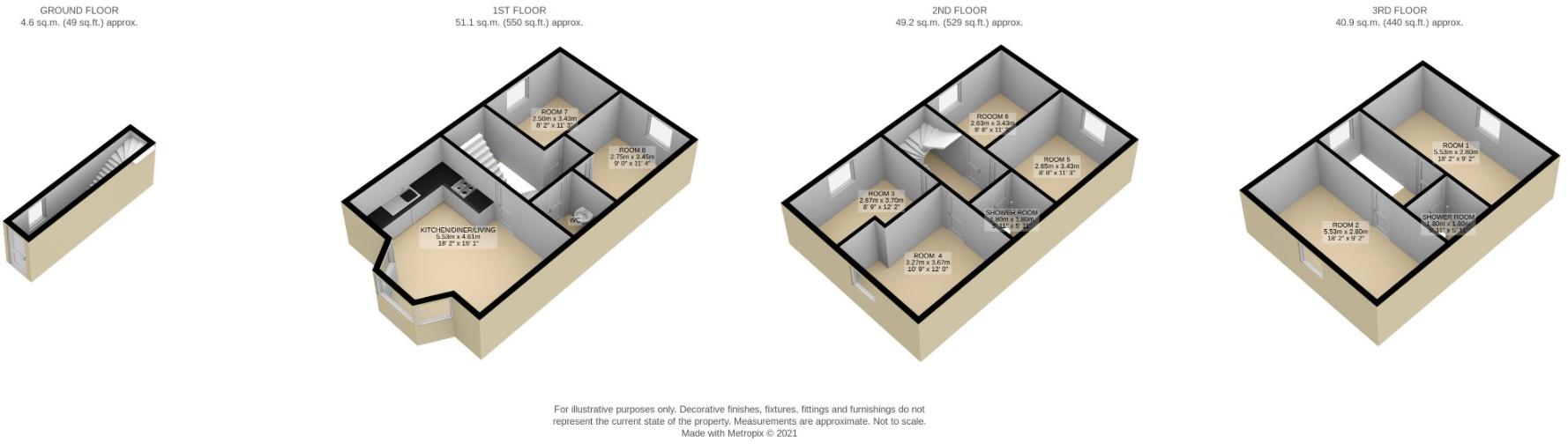 Pembroke Road, Bristol, BS8  floorplan