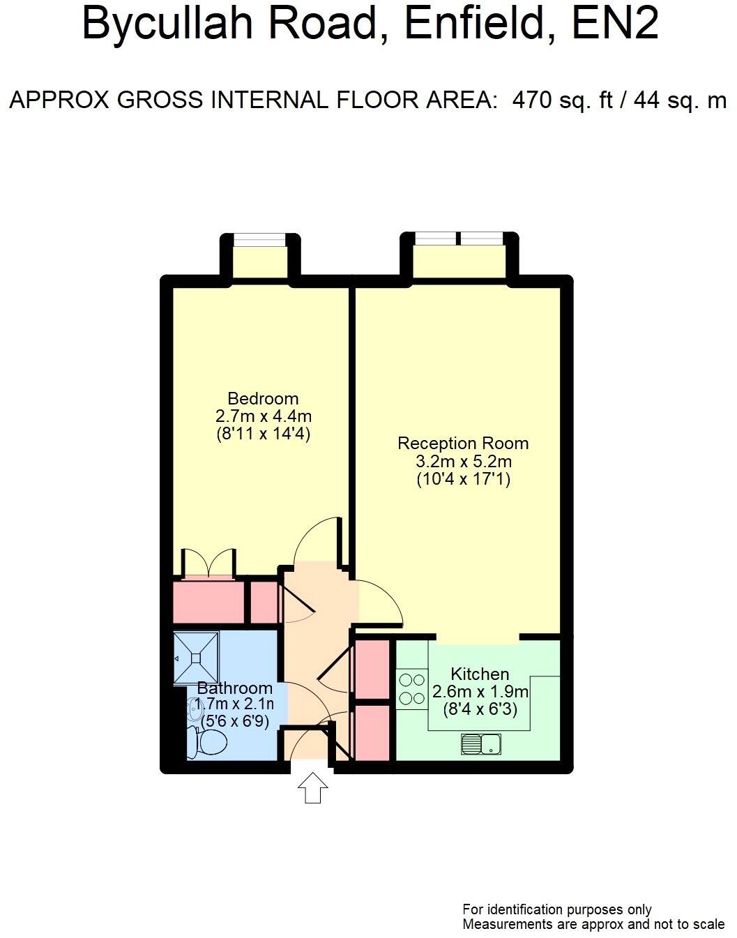 Oakdene House, 4 Bycullah Road, Enfield, EN2 floorplan