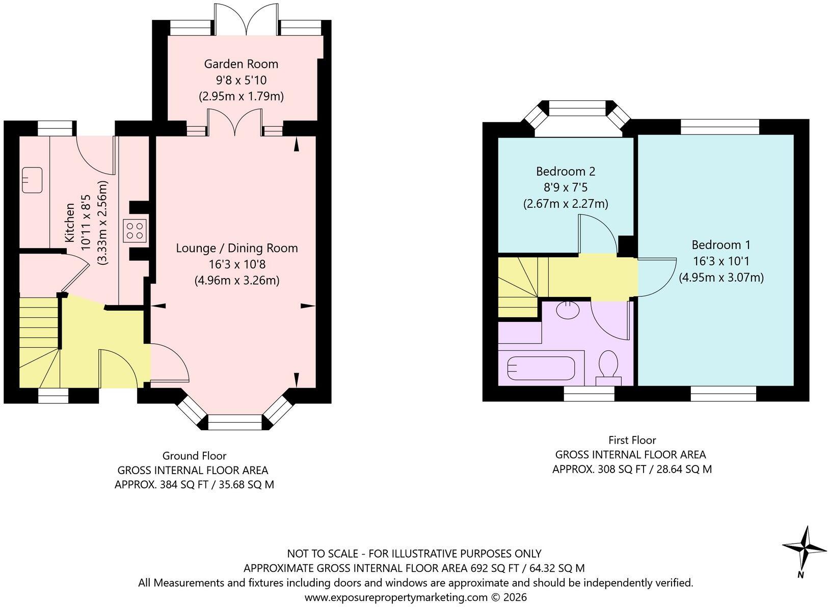 Lesley Avenue, York, YO10 floorplan