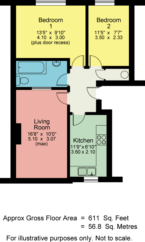 Sandes Court, Sandes Avenue, Kendal floorplan