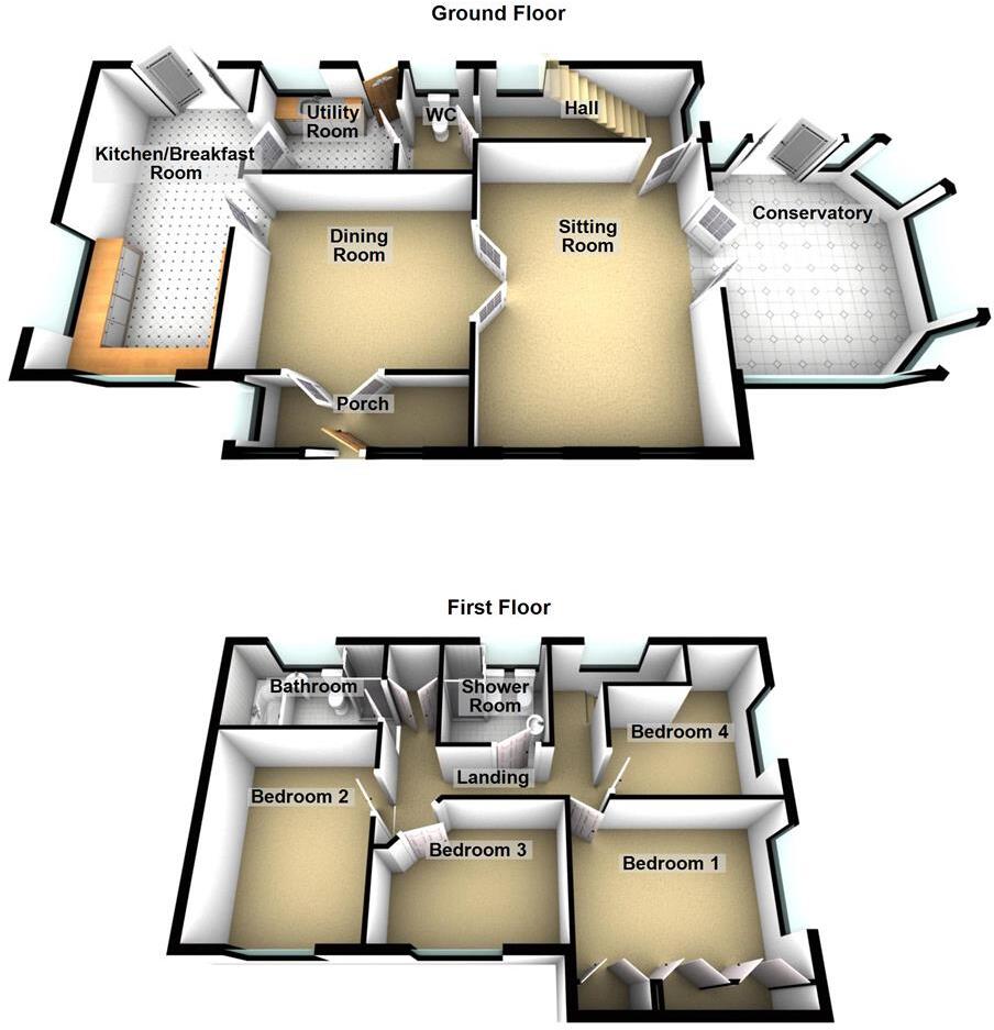 Park Croft, Main Street, Repton, Derby floorplan