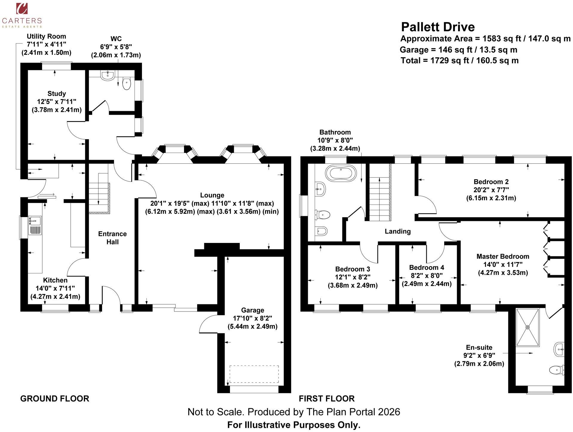 Pallett Drive, Nuneaton, CV11 floorplan