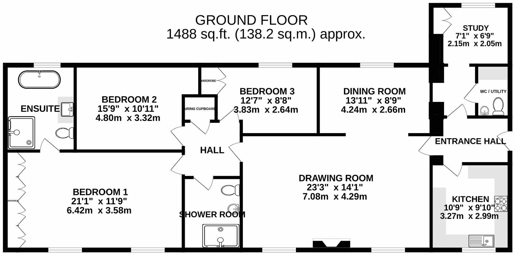 Gunners Row, Southsea floorplan