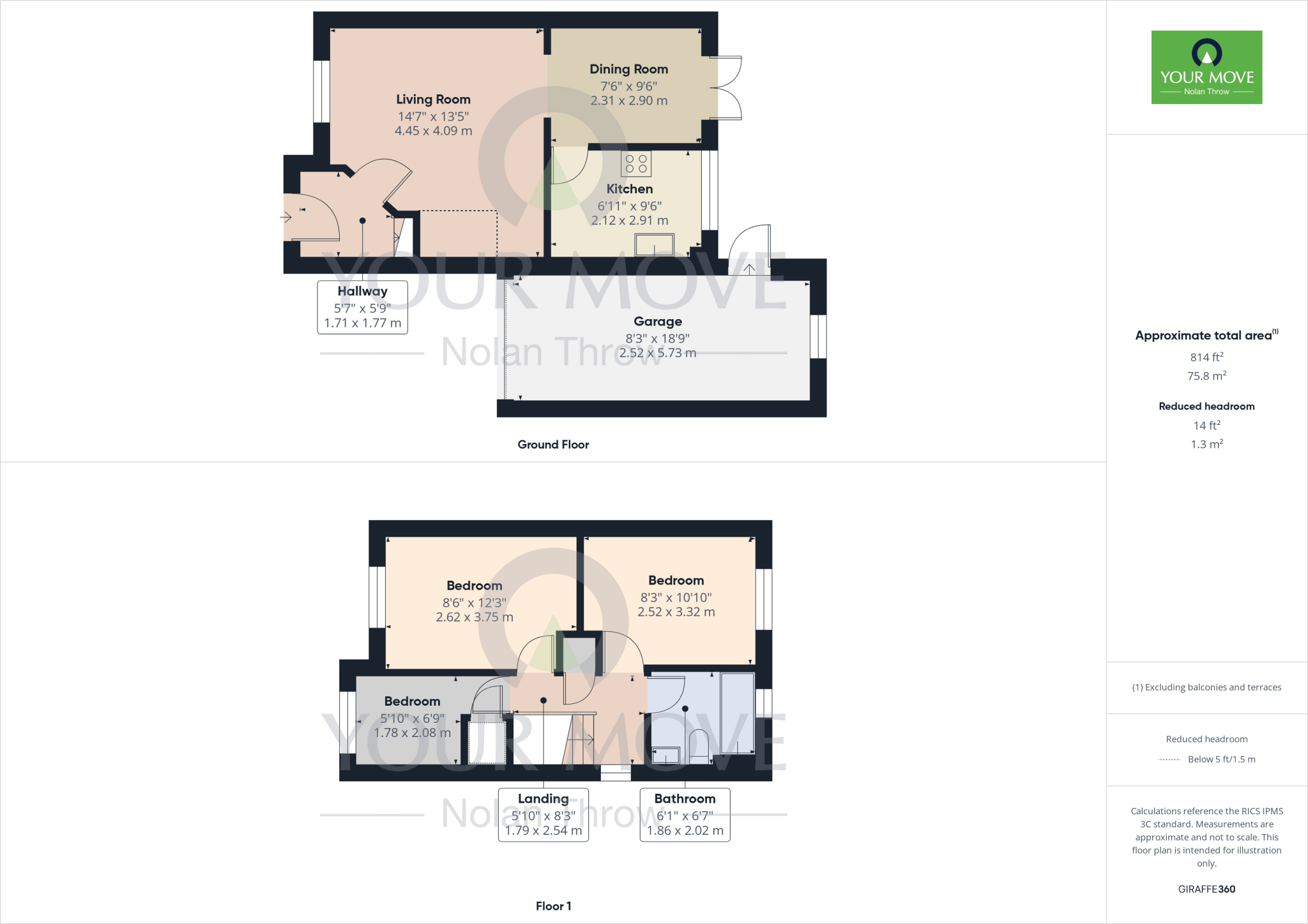 Jasmine Road, Kettering, Northamptonshire, NN16 floorplan