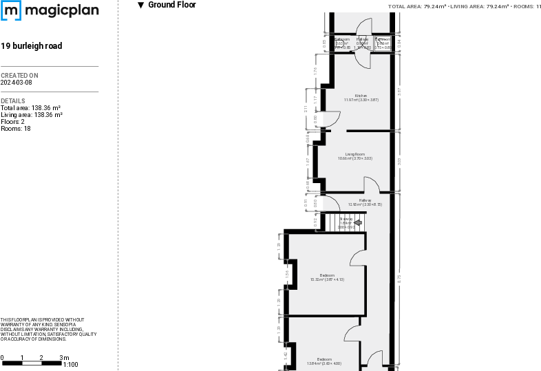 Burleigh Road, Loughborough floorplan