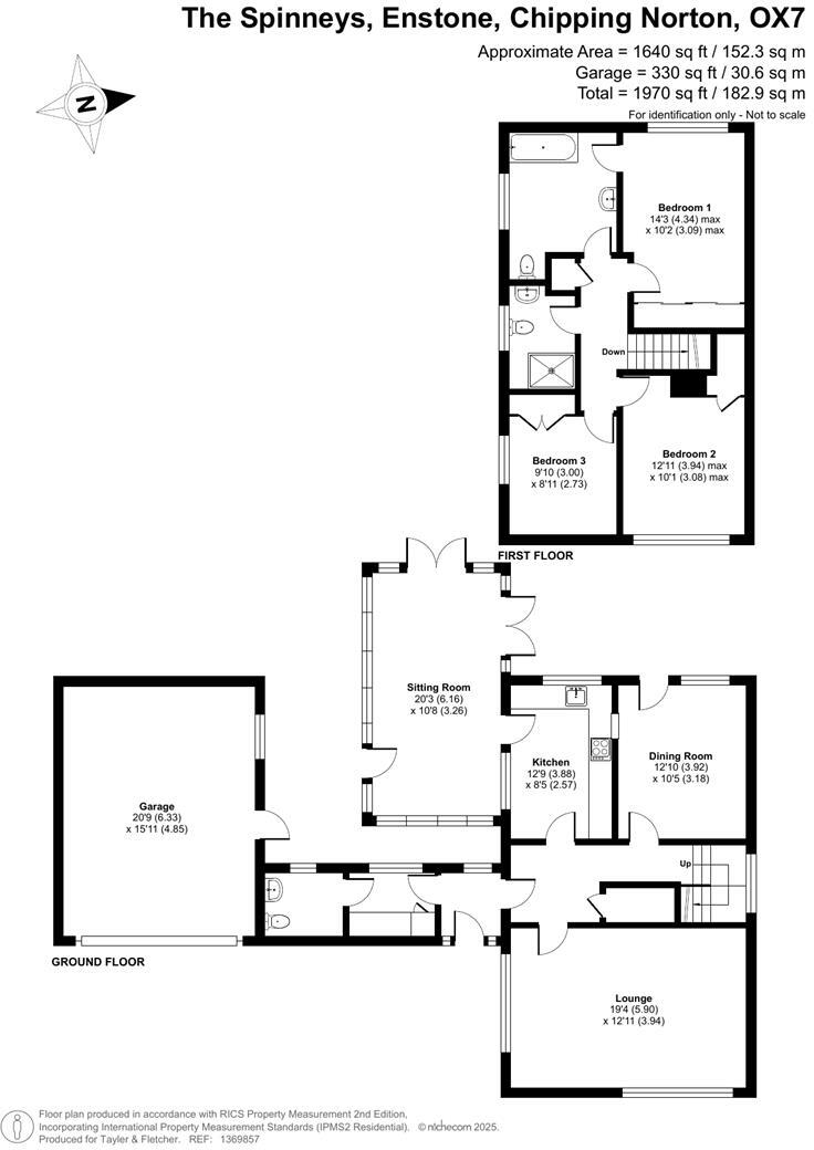 The Spinneys, Enstone, Chipping Norton floorplan