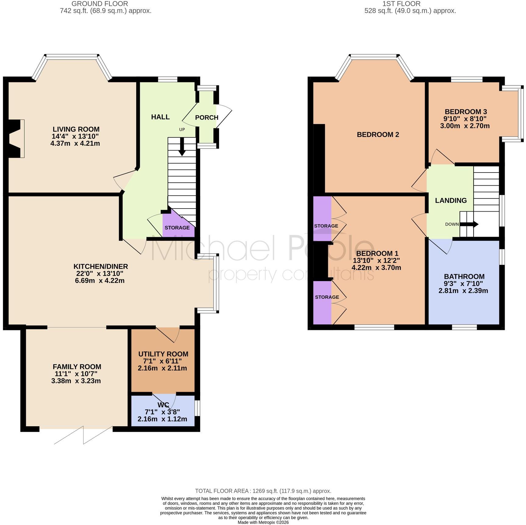 Hornleigh Grove, Redcar, TS10 floorplan