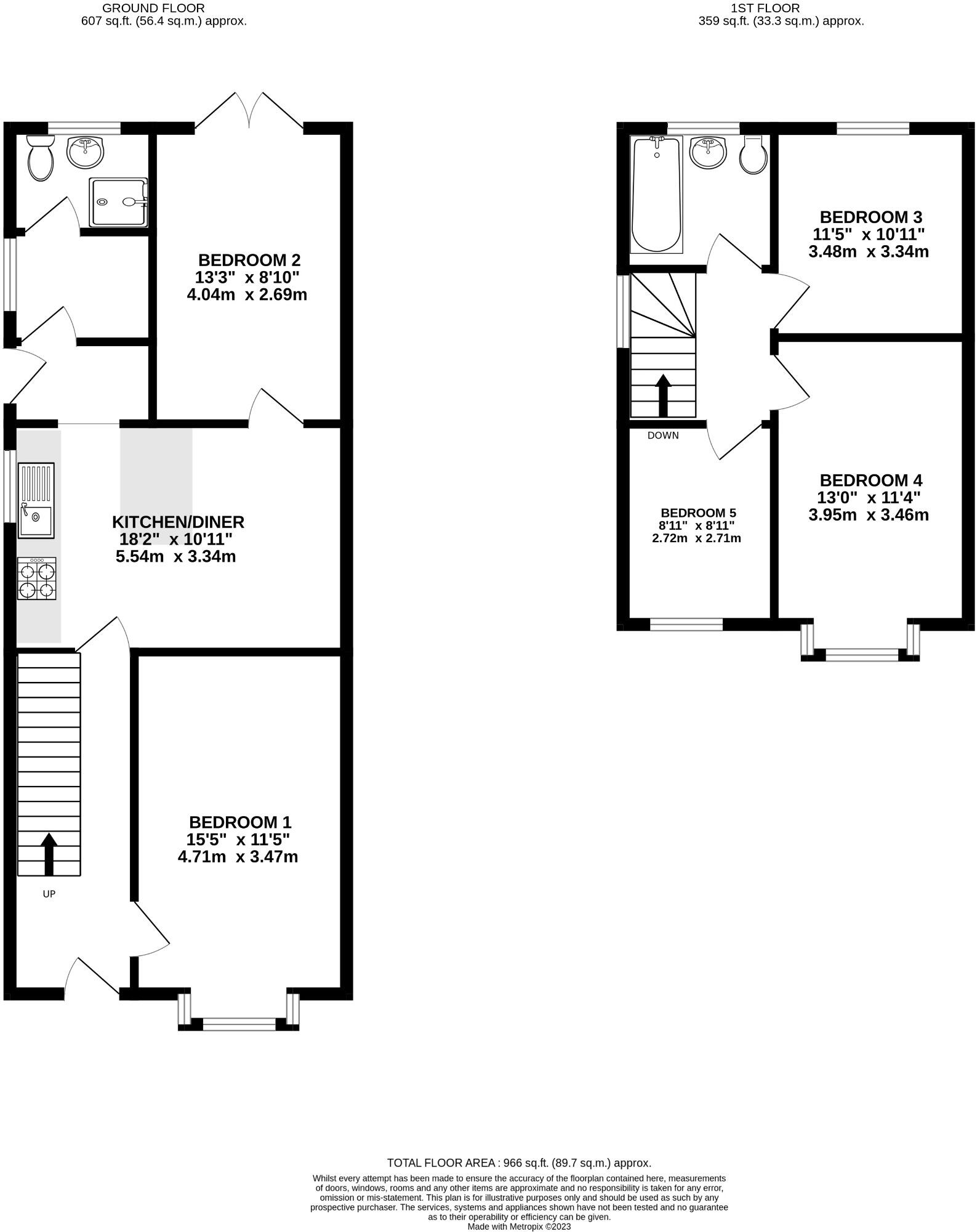One (1) Room Available Now! - Blenheim Road, St. John's, Worcester floorplan