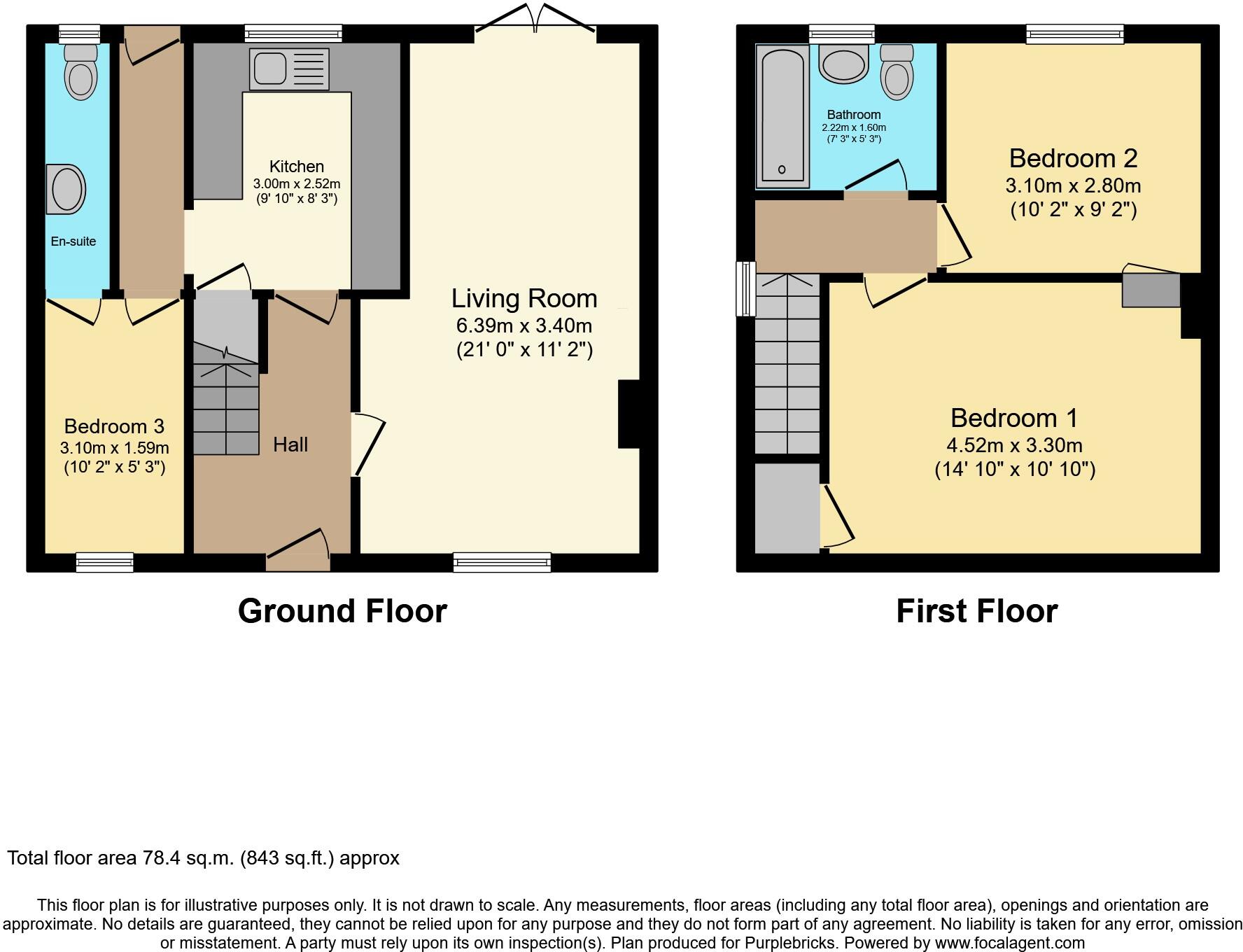 Parker Road, Wolverhampton, WV11 floorplan